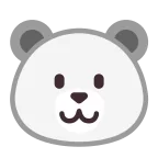 Emoji Oso polar en Microsoft
