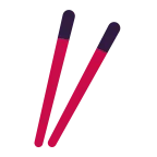 Chopsticks emoji on Microsoft