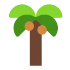 Palm Tree emoji on Microsoft