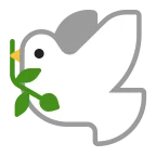 Emoji Paloma en Microsoft