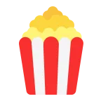 Popcorn emoji on Microsoft