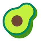 Emoji Palta (aguacate) en Microsoft