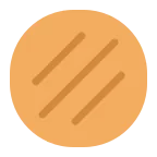 Flatbread emoji on Microsoft
