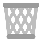 Wastebasket emoji on Microsoft