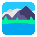 Emoji Parque nacional en Microsoft