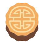 Moon Cake emoji on Microsoft