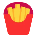 Emoji Patatas fritas en Microsoft