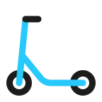 Emoji Patinete en Microsoft