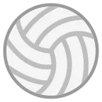 Emoji Pelota de voleibol en Microsoft