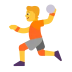 Person Playing Handball emoji on Microsoft