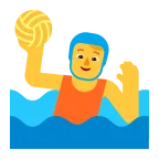 Person Playing Water Polo emoji on Microsoft