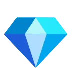 Gem Stone emoji on Microsoft