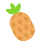 Pineapple emoji on Microsoft