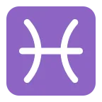 Pisces emoji on Microsoft