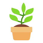 Emoji Planta de maceta en Microsoft