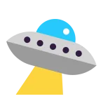 Flying Saucer emoji on Microsoft