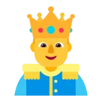 Emoji Príncipe en Microsoft