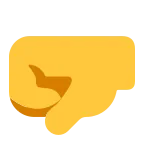 Emoji Puño hacia la izquierda en Microsoft