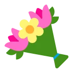Emoji Ramo de flores en Microsoft
