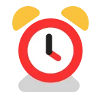 Alarm Clock emoji on Microsoft