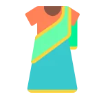 Sari emoji on Microsoft