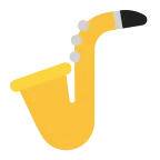 Emoji Saxofón en Microsoft