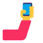 Selfie emoji on Microsoft