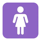 Women’s Room emoji on Microsoft