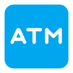 ATM Sign emoji on Microsoft
