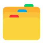 Card Index Dividers emoji on Microsoft