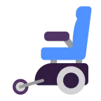Emoji Silla de ruedas eléctrica en Microsoft