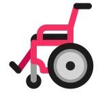 Manual Wheelchair emoji on Microsoft