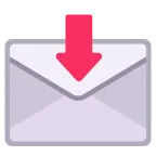 Emoji Sobre con flecha en Microsoft