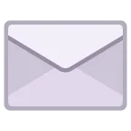 Envelope emoji on Microsoft