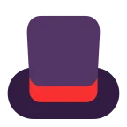 Top Hat emoji on Microsoft