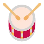 Emoji Tambor en Microsoft