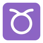 Taurus emoji on Microsoft