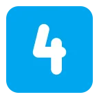 Emoji Tecla: 4 en Microsoft