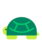 Turtle emoji on Microsoft