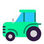 Tractor emoji on Microsoft