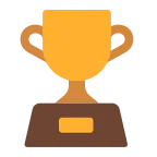 Trophy emoji on Microsoft