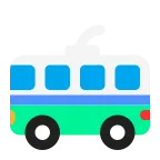 Trolleybus emoji on Microsoft