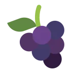 Emoji Uvas en Microsoft