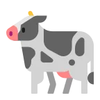 Emoji Vaca en Microsoft