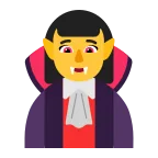 Emoji Vampiresa en Microsoft