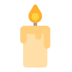 Candle emoji on Microsoft