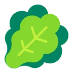 Leafy Green emoji on Microsoft