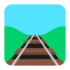 Emoji Vía de tren en Microsoft