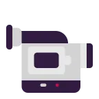 Emoji Videocámara en Microsoft