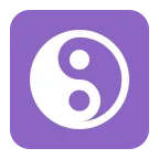 Emoji Yin yang en Microsoft